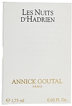 Fragrances, Perfumes, Cosmetics Annick Goutal Les Nuits D'hadrien - Eau de Toilette (sample)