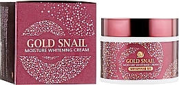 Snail Mucin Cream - Enough Gold Snail Moisture Whitening Cream — photo N2