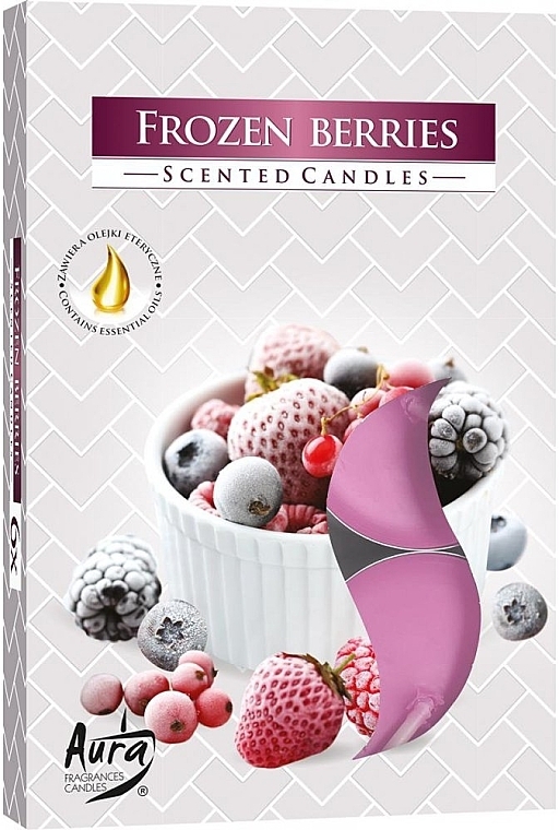 Frozen Berries Tealight Set - Bispol Frozen Berries Scented Candles — photo N1