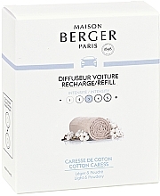 Fragrances, Perfumes, Cosmetics Maison Berger Cotton Caress - Set (cer/tabl/2pcs) 