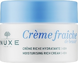 Rich Face Cream for Dry Skin - Nuxe Creme Fraiche De Beaute Moisturising Rich Cream 48H — photo N2