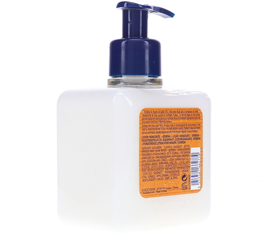 Hand & Body Lotion - L'Occitane Shea Butter Hands & Body Verbena Extra-Gentle Lotion — photo N4