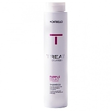 Shampoo for Colored Hair with Violet Shade - Montibello Treat NaturTech Purple Reflect Shampoo — photo N1