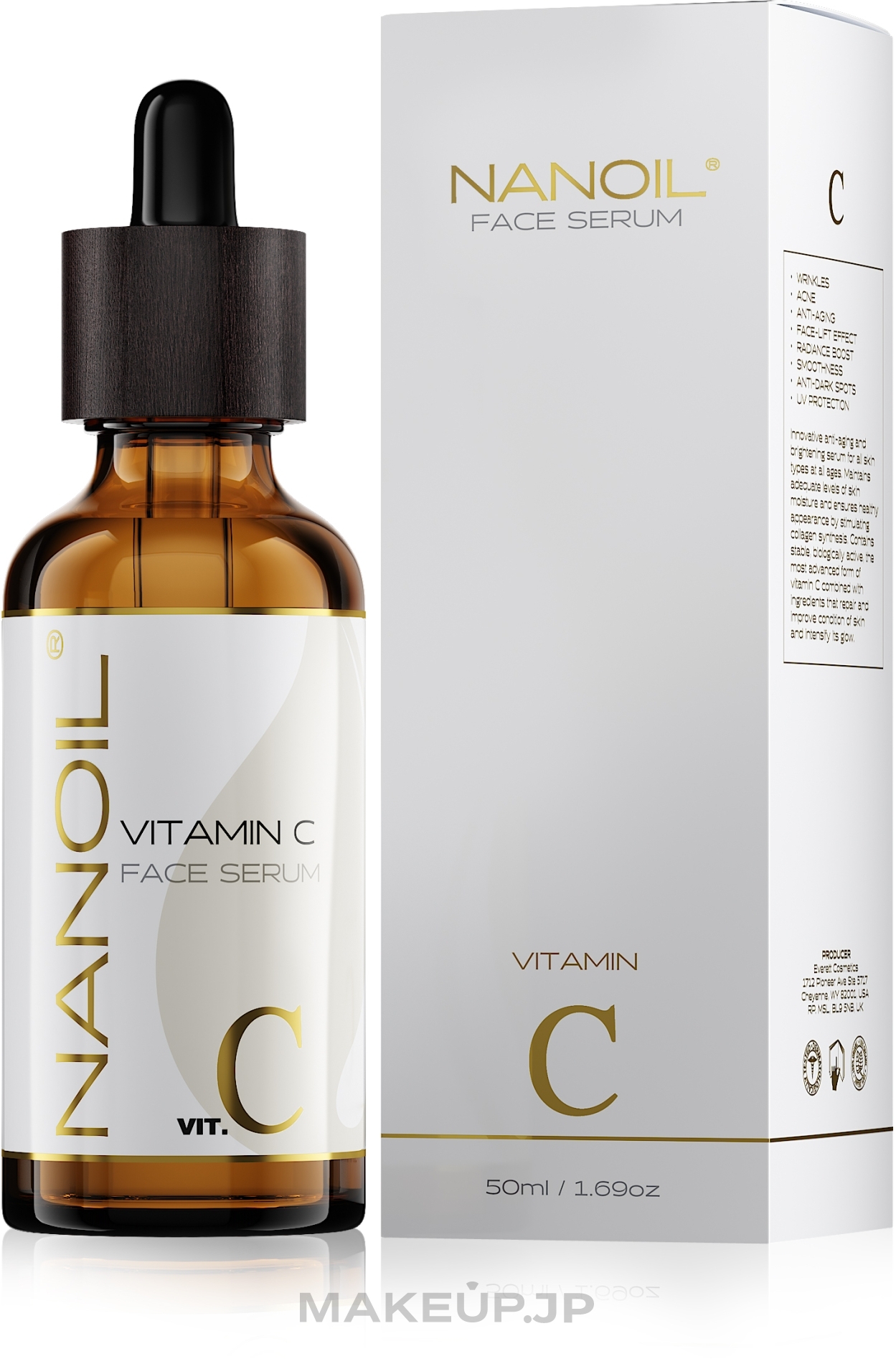 Brightening Vitamin C Face Serum - Nanoil Face Serum Vitamin C — photo 50 ml