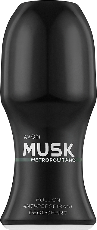 Avon Musk+ Metropolitano - Roll-on Antiperspirant Deodorant — photo N1