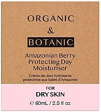 Moisturizing Day Cream for Dry Skin - Organic & Botanic Amazonian Berry Protecting Day Moisturiser — photo N6