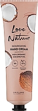 Nourishing Hand Cream with Organic Coconut Oil - Oriflame Love Nature Nourishing Hand Cream — photo N13