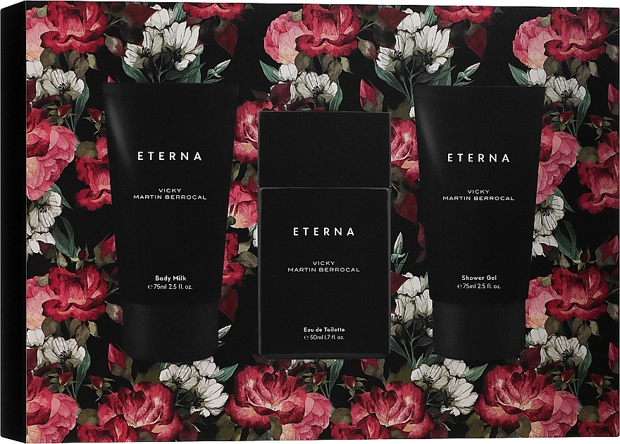 Vicky Martin Berrocal Eterna - Set (edt/50ml + b/milk/75ml + sh/gel/75ml) — photo N1