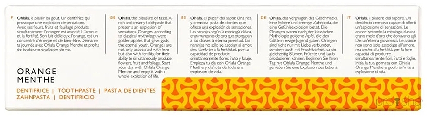 Orange & Mint Toothpaste - Ohlala Orange & Mint — photo N3