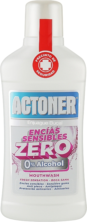 Mouthwash for Sensitive Gums - Tulipan Negro Actoner Sensitive Gums Zero Mouthwash — photo N1