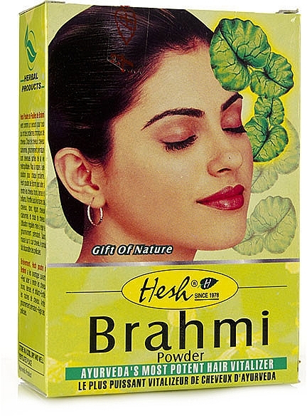 Hair Powder "Brahmi" - Hesh Brahmi Powder — photo N1