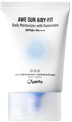 Daily Sunscreen Moisturizer - Jumiso Awe-Sun Airy-Fit Daily Moisturizer With Sunscreen SPF — photo N1