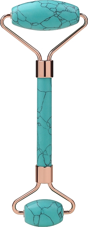 Face Roller, turquoise - Zoe Ayla Turquoise Stone Roller — photo N1