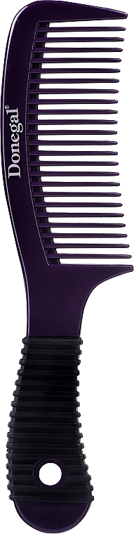 Comb, 19.7 cm, dark purple - Donegal Hair Comb — photo N4