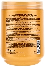 Deep Repair Hair Mask with Argan Oil & Aloe - Brelil Bio Traitement Cristalli d'Argan Mask Deep Nutrition — photo N2