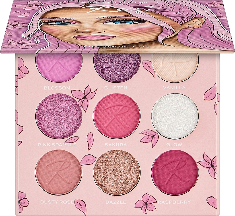 Eyeshadow Palette - Makeup Revolution x Roxi Cherry Blossom Eyeshadow Palettes — photo N1