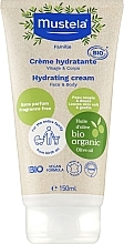 Moisturizing Cream with Olive Oil & Aloe Extract - Mustela Famille Hydrating Cream for Face & Body — photo N1