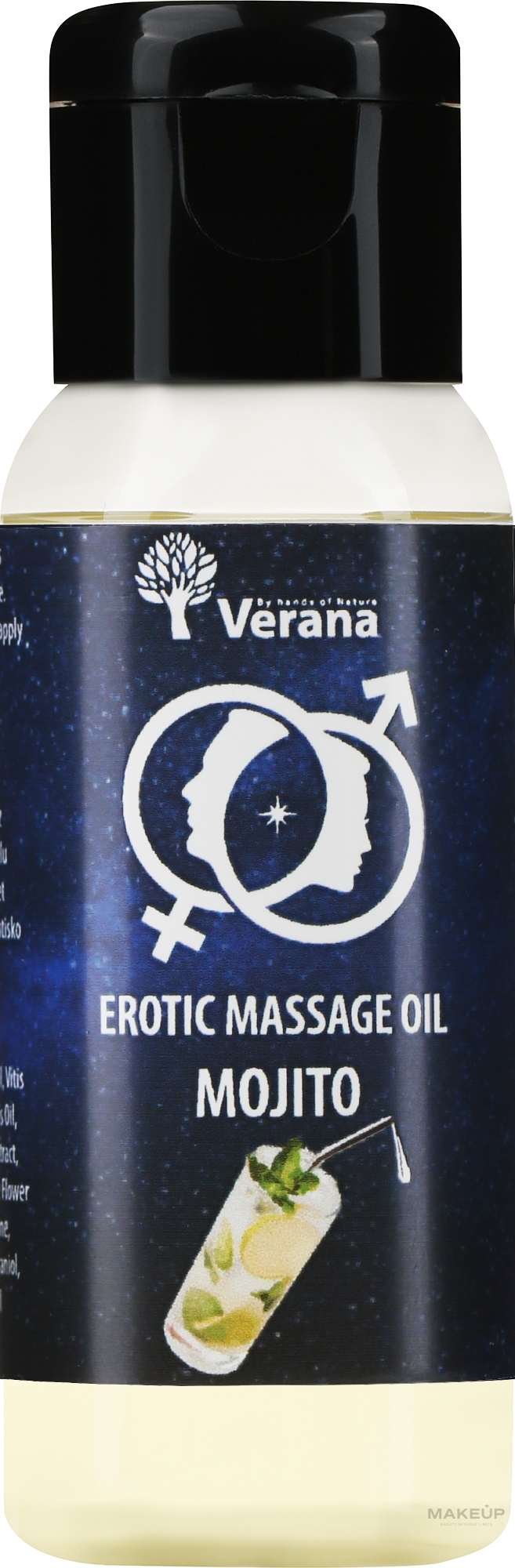 Erotic Massage Oil 'Mojito' - Verana Erotic Massage Oil Mojito — photo 30 ml