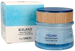 Moisturizing Face Cream-Gel - The Saem Iceland Aqua Gel Cream — photo N1