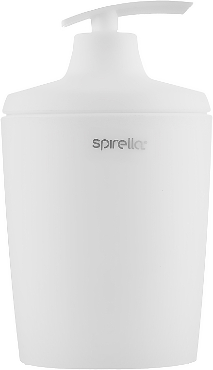 Polypropylene Soap Dispenser, white - Spirella Lemon-Opaque — photo N1