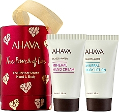 Fragrances, Perfumes, Cosmetics Set - Ahava The Power of Love (b/lot/40ml + h/cr/40ml)