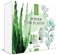 Set - Lirene Power Of Plants Aloe (f/gel/150ml + f/cr/50ml) — photo N1