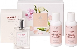 Fragrances, Perfumes, Cosmetics Acca Kappa Sakura Tokyo - Set (edp/50ml + sh/gel/100ml + b/lot/100ml)	