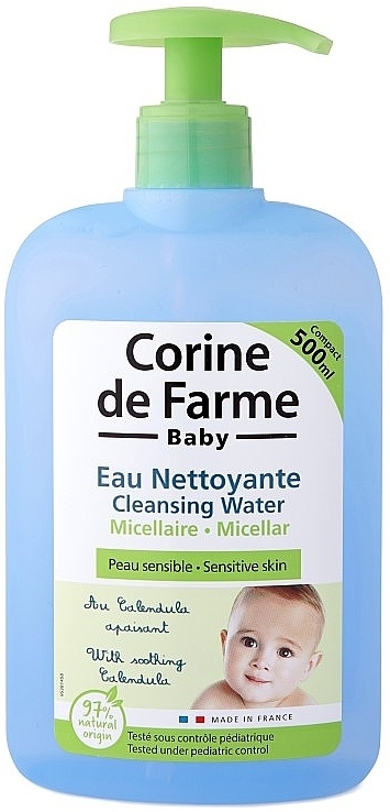 Baby Micellar Cleansing Water  - Corine De Farme Baby Micellar Cleansing Water — photo N1