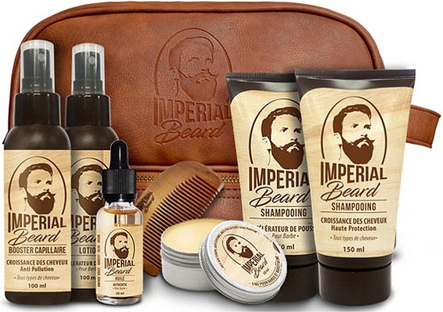 Set, 8 products - Imperial Beard Hair & Beard Kit — photo N1