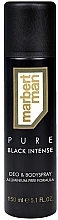 Deodorant Spray - Marbert Man Pure Black Intense Deo & Bodyspray — photo N1