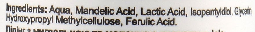 Face Peeling with Mandelic & Lactic Acids - Jole Mandelic 10%+ Lactic 10% Peeling pH 3,5 — photo N3