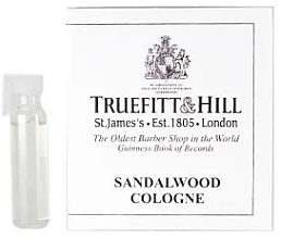 Fragrances, Perfumes, Cosmetics Truefitt & Hill Sandalwood - Eau de Cologne (sample)