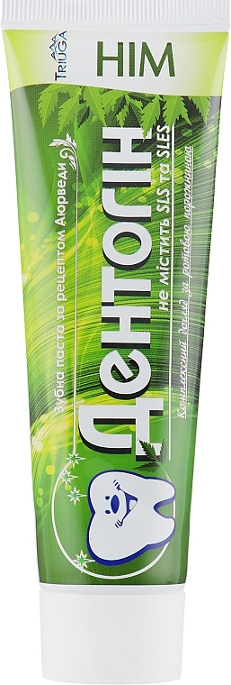 Ayurvedic Sulfate-Free Toothpaste "Dentogin NIM" - Triuga — photo N2