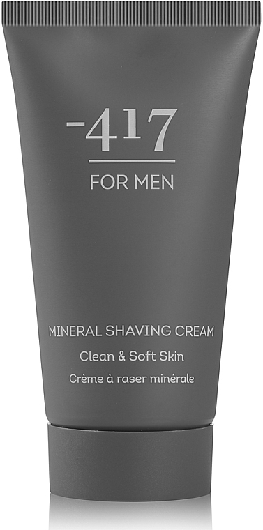 Men Mineral Shaving Cream - -417 Men's Collection Mineral Shaving Cream — photo N1