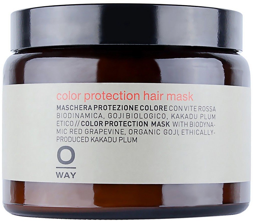 Color-Treated Hair Mask - Rolland Oway ColorUp (glass)  — photo N1