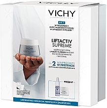 Fragrances, Perfumes, Cosmetics Set - Vichy Liftactiv Supreme (f/cr/50ml + f/ser/10ml + f/cr/15ml) 