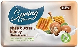 Fragrances, Perfumes, Cosmetics Moisturizing Soap 'Shea Butter & Honey' - Spring Blossom Shea Butter & Honey Moisturizing Soap