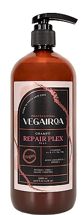 Shampoo for Damaged Hair - Vegairoa Repair Plex Shampoo — photo N2