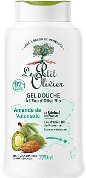 Shower Gel with Organic Olive Water & Almond - Le Petit Olivier Shower Gel — photo N1