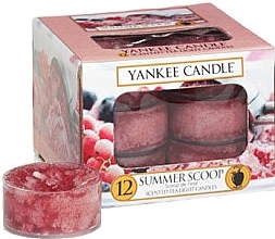 Fragrances, Perfumes, Cosmetics Tea Light Candles - Yankee Candle Summer Scoop Tea Lights Scented Candles