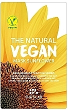 Sunflower Facial Sheet Mask - She’s Lab The Natural Vegan Mask Sunflower — photo N1