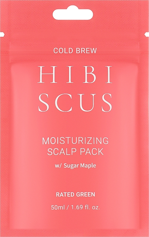 Moisturizing Hibiscus Scalp Mask - Rated Green Cold Brew Hibiscus Moisturizing Scalp Pack — photo N1