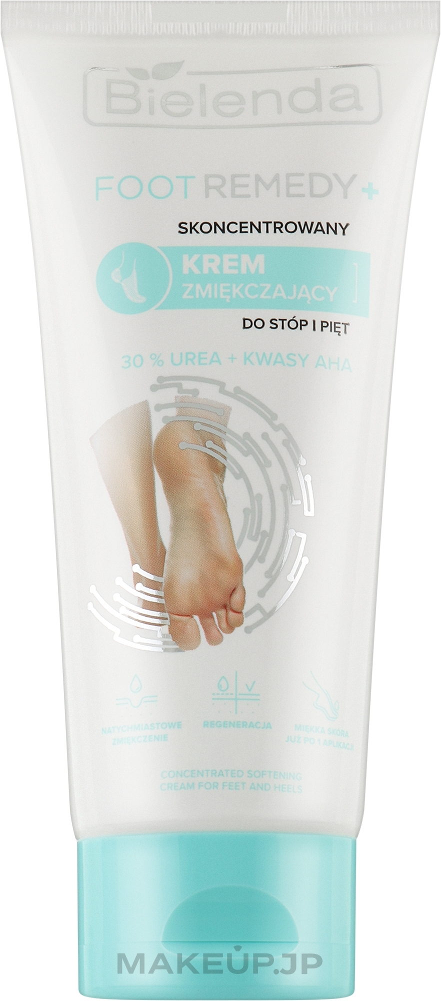 Concentrated Softening Foot & Heel Cream with 30% UREA + AHA - Bielenda Foot Remedy — photo 75 ml