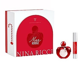 Fragrances, Perfumes, Cosmetics Nina Ricci Nina Rouge - Set (edt/50 ml + lipstick/2.5g)	