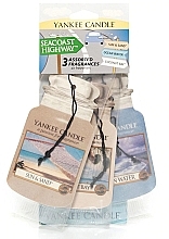 Fragrances, Perfumes, Cosmetics Car Air Freshener Set - Yankee Candle Car Jar Seacoast Highway