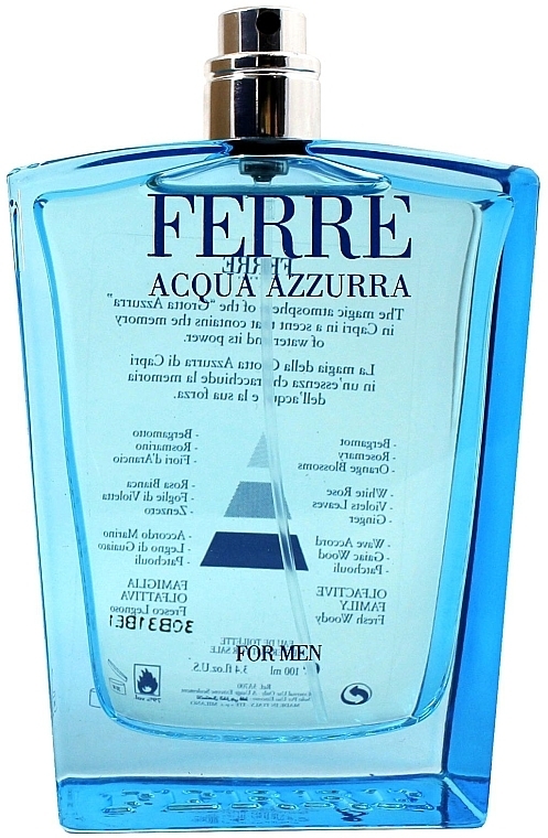 Gianfranco Ferre Acqua Azzurra - Eau de Toilette (tester without cap) — photo N1