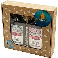 Fragrances, Perfumes, Cosmetics Set - Arganicare Collagen Set (shm/400ml + condt/400ml)