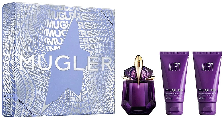 Mugler Alien - Set (edp/30ml + b/lot/50ml + sh/gel/50ml) — photo N1