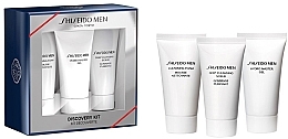 Fragrances, Perfumes, Cosmetics Set - Shiseido Men Discovery Gift Set (gel/30ml + scrub/30ml + face/foam/30ml)