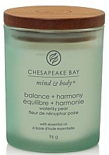 Fragrances, Perfumes, Cosmetics Scented Candle 'Balance & Harmony' - Chesapeake Bay Candle
